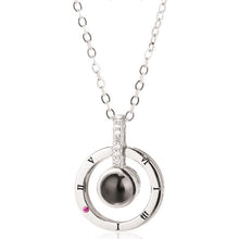 Carregar imagem no visualizador da galeria, 100 idiomas &quot;EU TE AMO&quot; Anel ou Colar