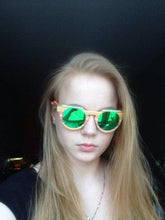 Carregar imagem no visualizador da galeria, Óculos Gykids Colorido de Bambu