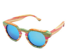 Carregar imagem no visualizador da galeria, Óculos Gykids Colorido de Bambu