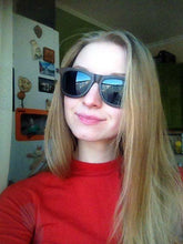 Carregar imagem no visualizador da galeria, Óculos Bamboo Quadrado de Madeira