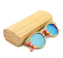 Carregar imagem no visualizador da galeria, Óculos Gykids Colorido de Bambu