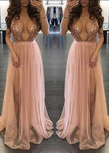 Carregar imagem no visualizador da galeria, Vestido Longo Alcinha Festa com Tule - Frete Gratis