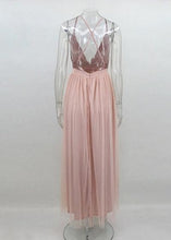 Carregar imagem no visualizador da galeria, Vestido Longo Alcinha Festa com Tule - Frete Gratis