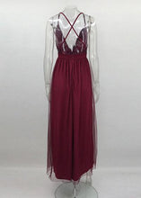 Carregar imagem no visualizador da galeria, Vestido Longo Alcinha Festa com Tule - Frete Gratis