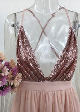 Carregar imagem no visualizador da galeria, Vestido Longo Alcinha Festa com Tule - Frete Gratis