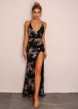 Carregar imagem no visualizador da galeria, Vestido Tule Bordado com Paetês para Festa - Frete Gratis