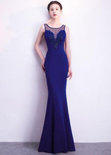 Carregar imagem no visualizador da galeria, Vestido Longo Sereia com Tule - Frete Gratis
