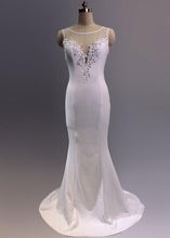 Carregar imagem no visualizador da galeria, Vestido Longo Sereia com Tule - Frete Gratis