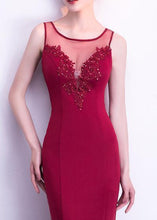 Carregar imagem no visualizador da galeria, Vestido Longo Sereia com Tule - Frete Gratis