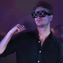 Carregar imagem no visualizador da galeria, Óculos Retrô LED