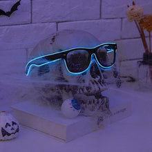 Carregar imagem no visualizador da galeria, Óculos com Fio de LED de Halloween
