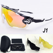 Carregar imagem no visualizador da galeria, Óculos de Sol Sport UV400 Polarizado 4 Lentes Kit Óculos Esportivo Le Tour de France