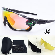 Carregar imagem no visualizador da galeria, Óculos de Sol Sport UV400 Polarizado 4 Lentes Kit Óculos Esportivo Le Tour de France