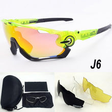 Carregar imagem no visualizador da galeria, Óculos de Sol Sport UV400 Polarizado 4 Lentes Kit Óculos Esportivo Le Tour de France