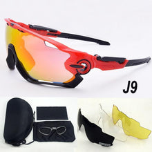 Carregar imagem no visualizador da galeria, Óculos de Sol Sport UV400 Polarizado 4 Lentes Kit Óculos Esportivo Le Tour de France