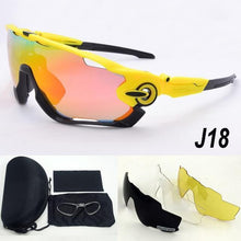 Carregar imagem no visualizador da galeria, Óculos de Sol Sport UV400 Polarizado 4 Lentes Kit Óculos Esportivo Le Tour de France