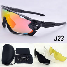 Carregar imagem no visualizador da galeria, Óculos de Sol Sport UV400 Polarizado 4 Lentes Kit Óculos Esportivo Le Tour de France