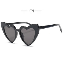 Carregar imagem no visualizador da galeria, Óculos Feminino Cat Eye Heart Proteção UV400