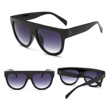 Carregar imagem no visualizador da galeria, Óculos Feminino Oversized Gradiente Proteção UV
