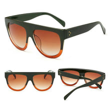 Carregar imagem no visualizador da galeria, Óculos Feminino Oversized Gradiente Proteção UV
